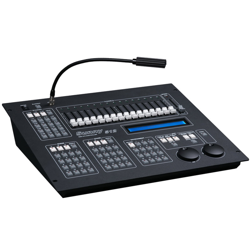 Konsol Sahne Işığı Dimmer DMX Sunny DMX512 denetleyici