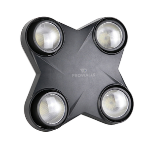 4x200W 블라인더 스트로브 따뜻한 청중 LED 무대 조명