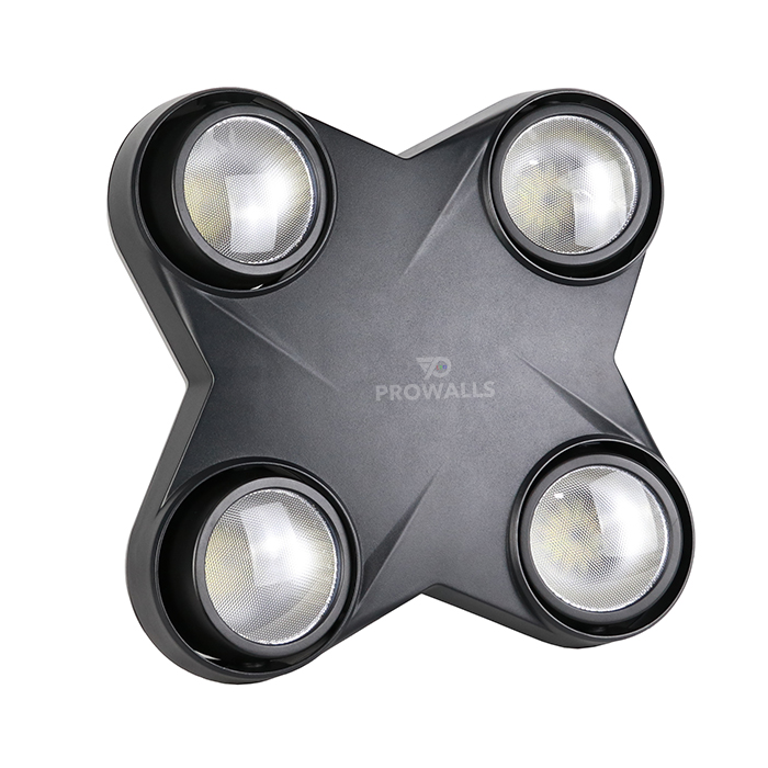 4x200W Blinder Strobe calda Illuminazione scenica a led per il pubblico