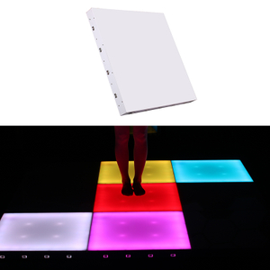 Aimants sans fil carrelage RGB LED piste de danse f&ecirc;te