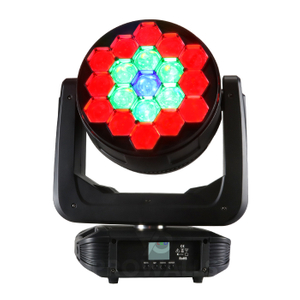 Piksel Kontrol Işın yıkama RGBW led hareketli ışık