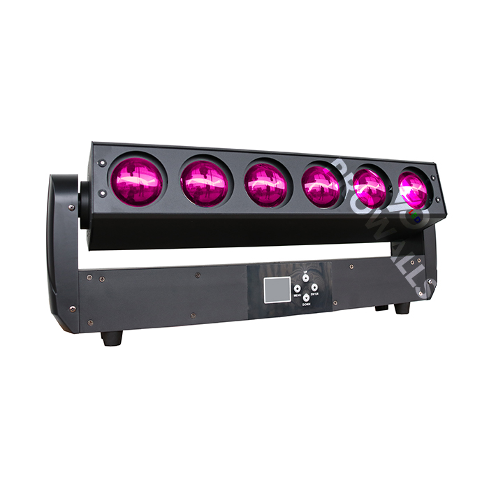 6x40W RGBW Beam Wash Moving Bar LED-Beleuchtung